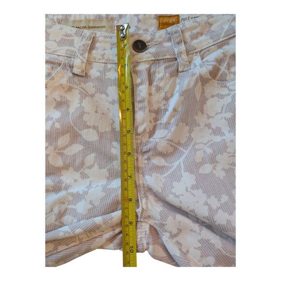 Anthropologie Pilcro | Floral "Stet" Cropped Ankle Jeans | Size 28 - Picture 12 of 14